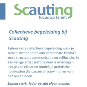 AtHomeFirst en Scauting starten pilot collectieve groepsbegeleiding